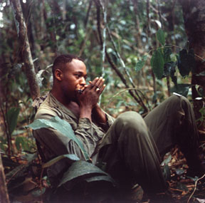 Soldier with Harmonica